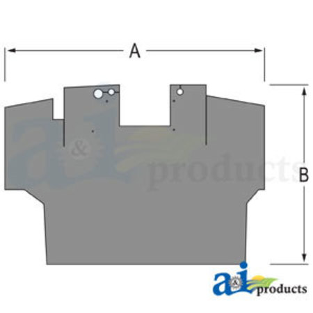 A & I PRODUCTS Floor Mat 0" x0" x0" A-CFM400